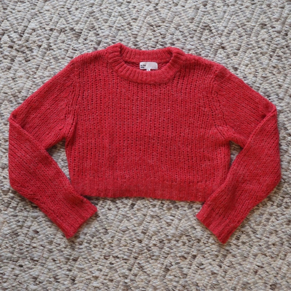 by the way. Cropped Sweater